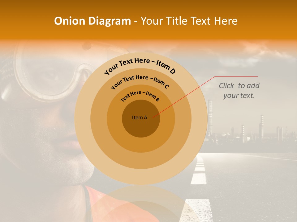 Man Way Occupation PowerPoint Template