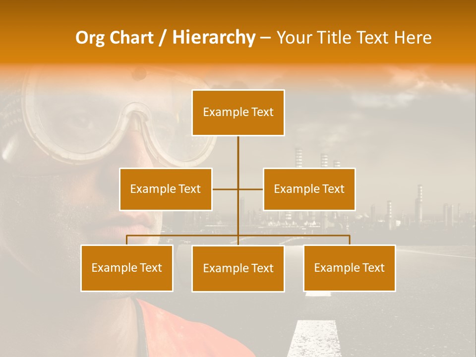 Man Way Occupation PowerPoint Template