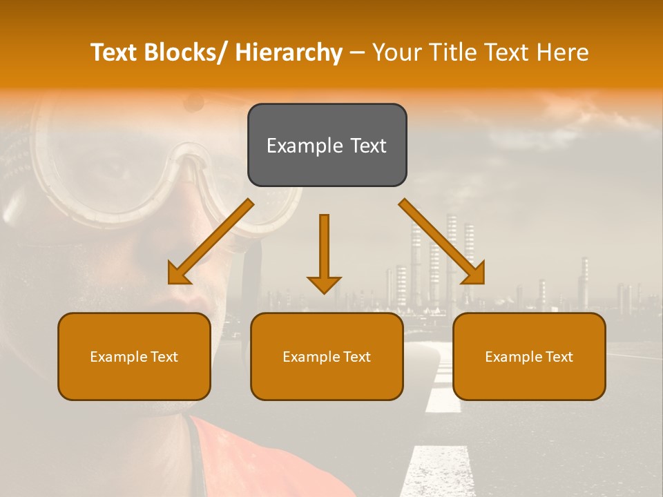 Man Way Occupation PowerPoint Template