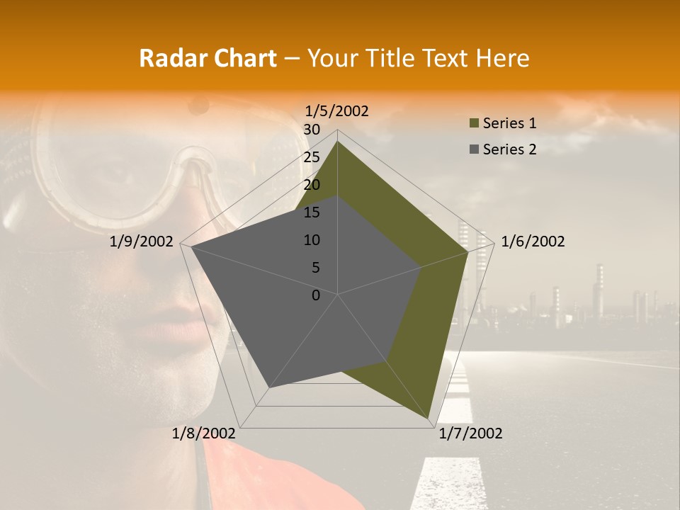 Man Way Occupation PowerPoint Template