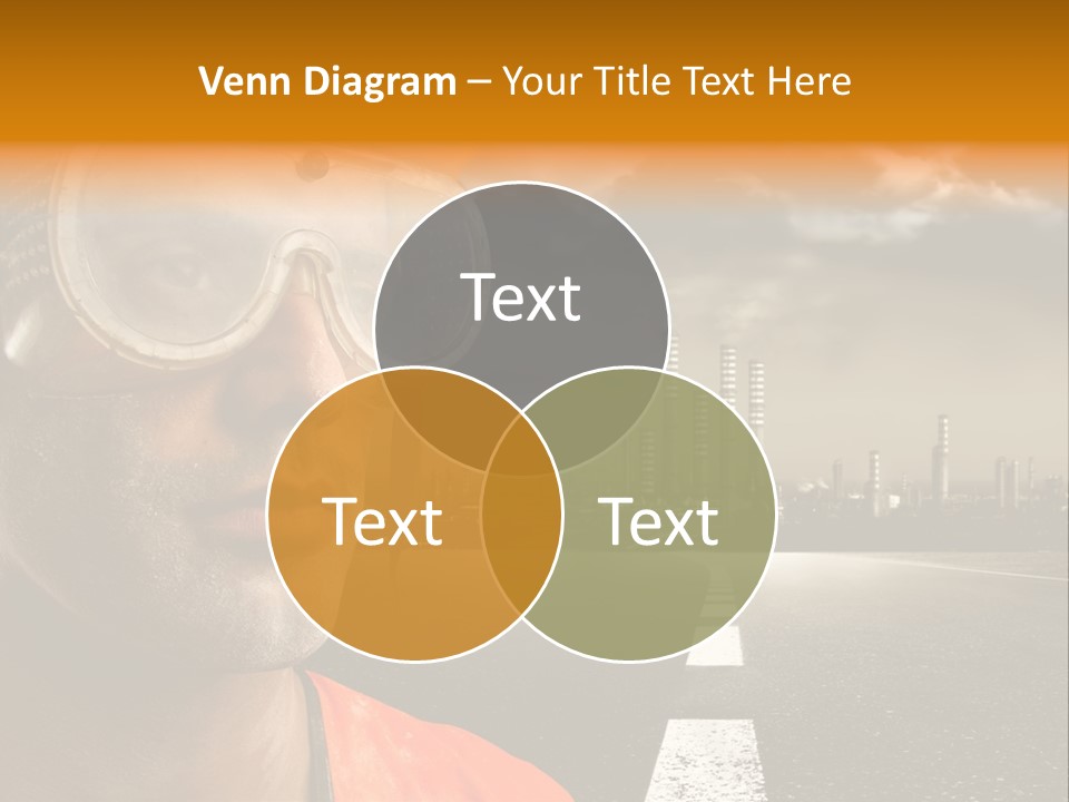 Man Way Occupation PowerPoint Template