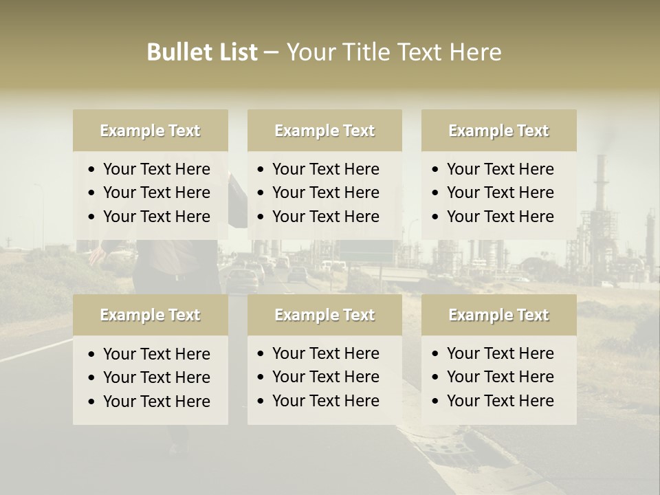 Scream Man  PowerPoint Template