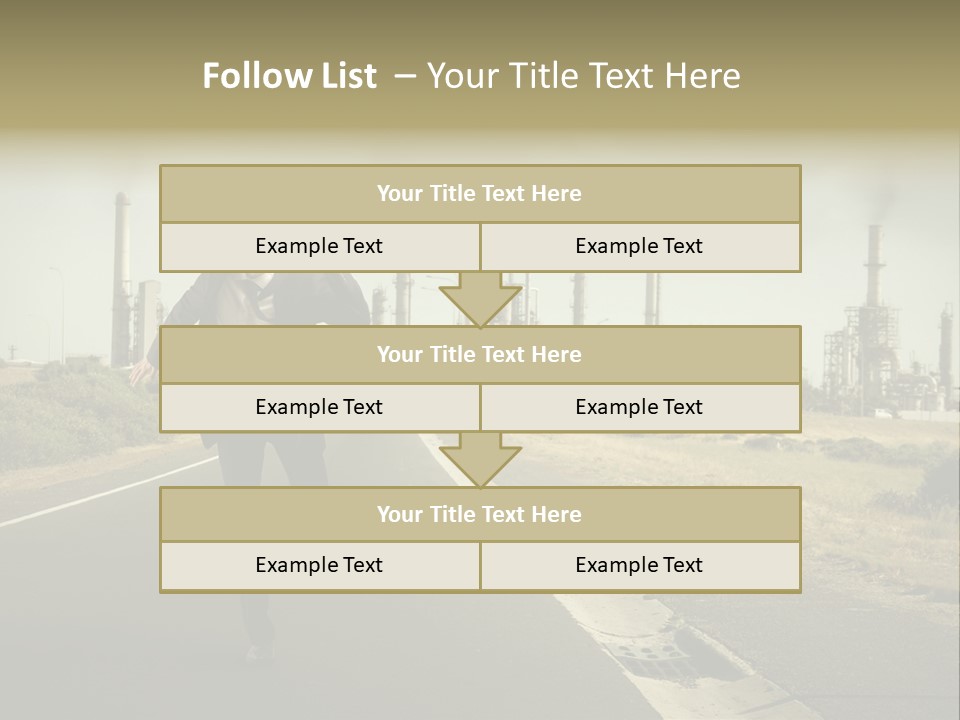 Scream Man  PowerPoint Template