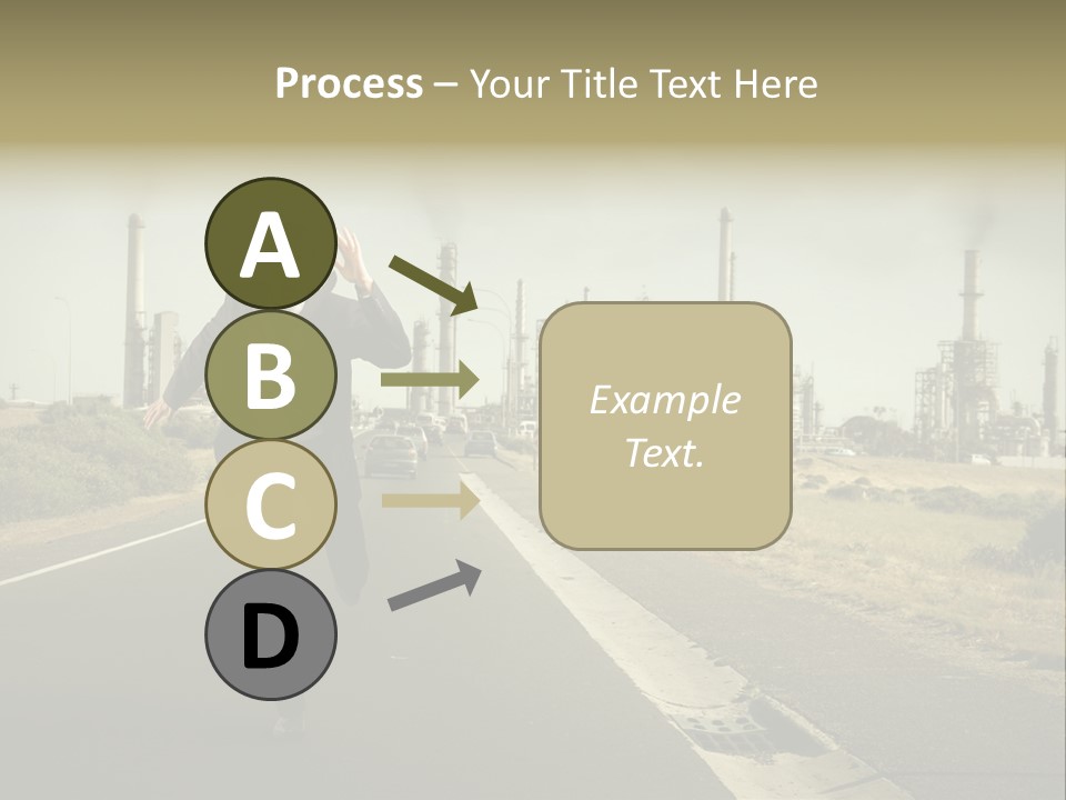 Scream Man  PowerPoint Template