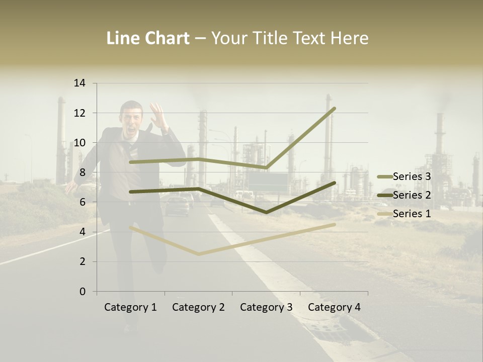 Scream Man  PowerPoint Template