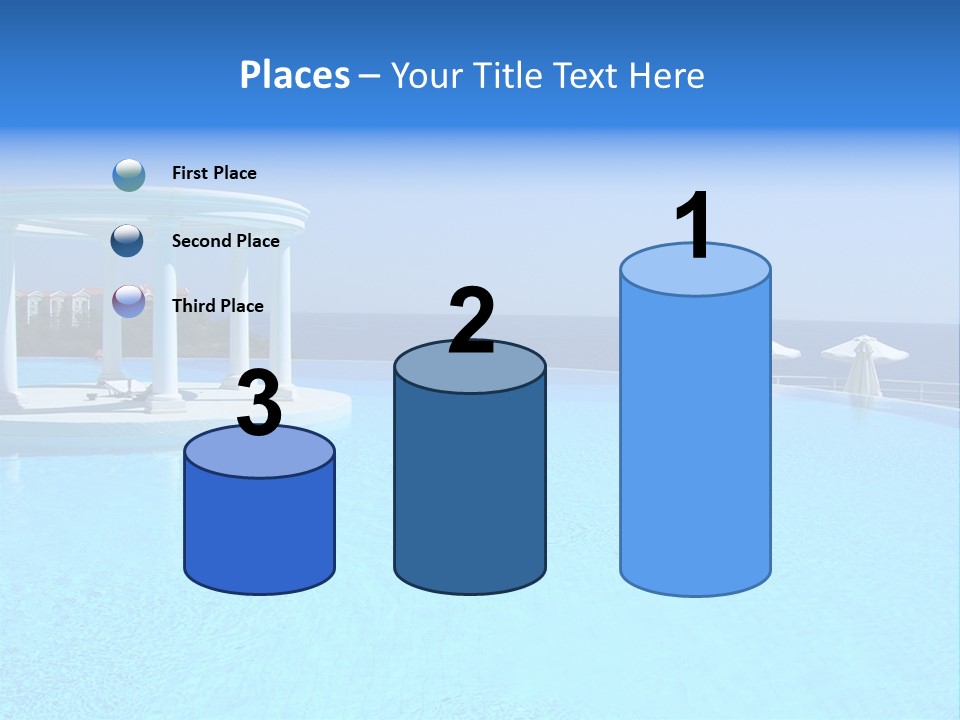 Vacances Paradis Mediterrann PowerPoint Template