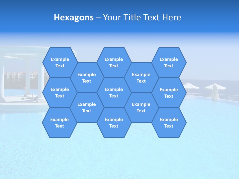 Vacances Paradis Mediterrann PowerPoint Template