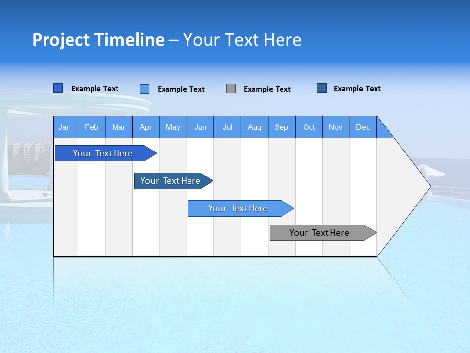 Vacances Paradis Mediterrann PowerPoint Template