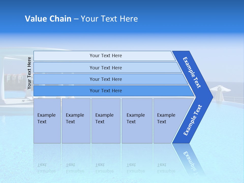 Vacances Paradis Mediterrann PowerPoint Template