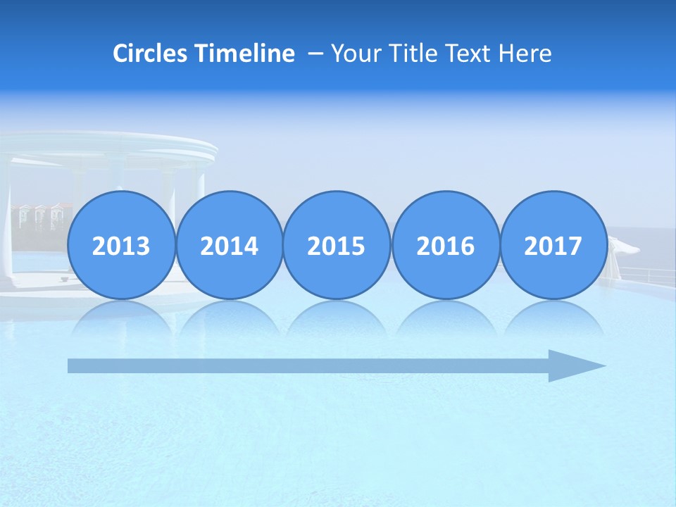 Vacances Paradis Mediterrann PowerPoint Template