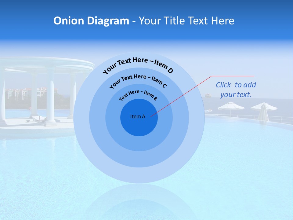 Vacances Paradis Mediterrann PowerPoint Template