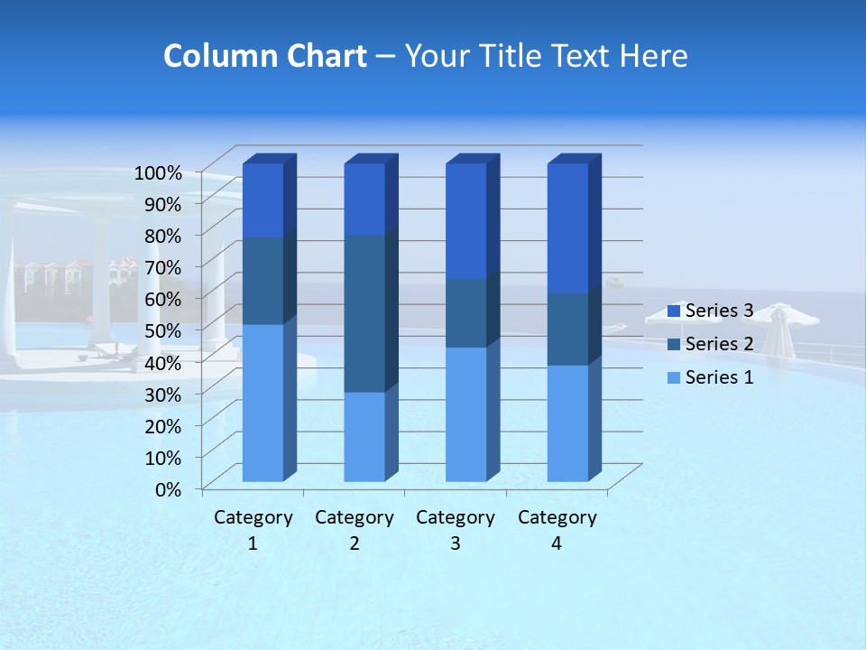 Vacances Paradis Mediterrann PowerPoint Template