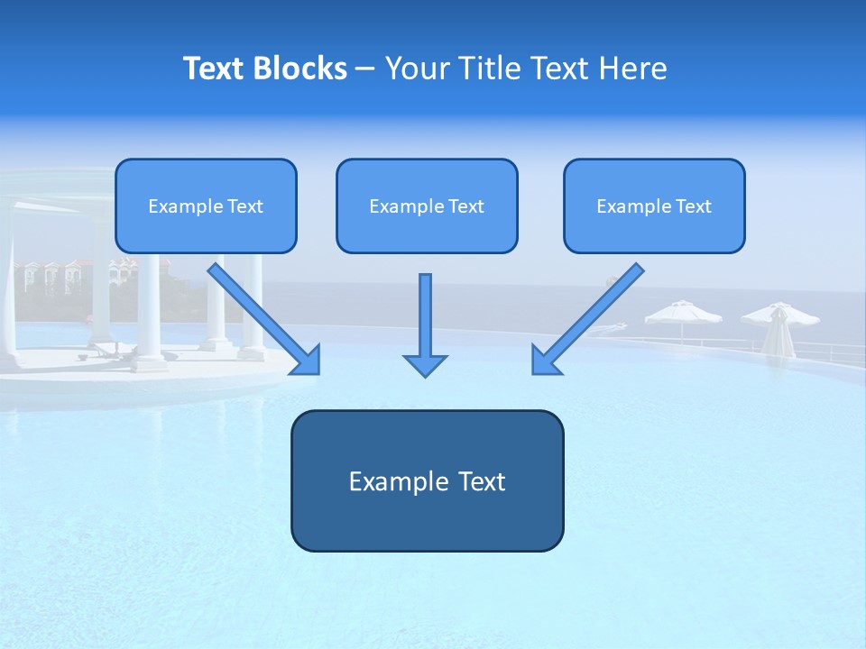 Vacances Paradis Mediterrann PowerPoint Template