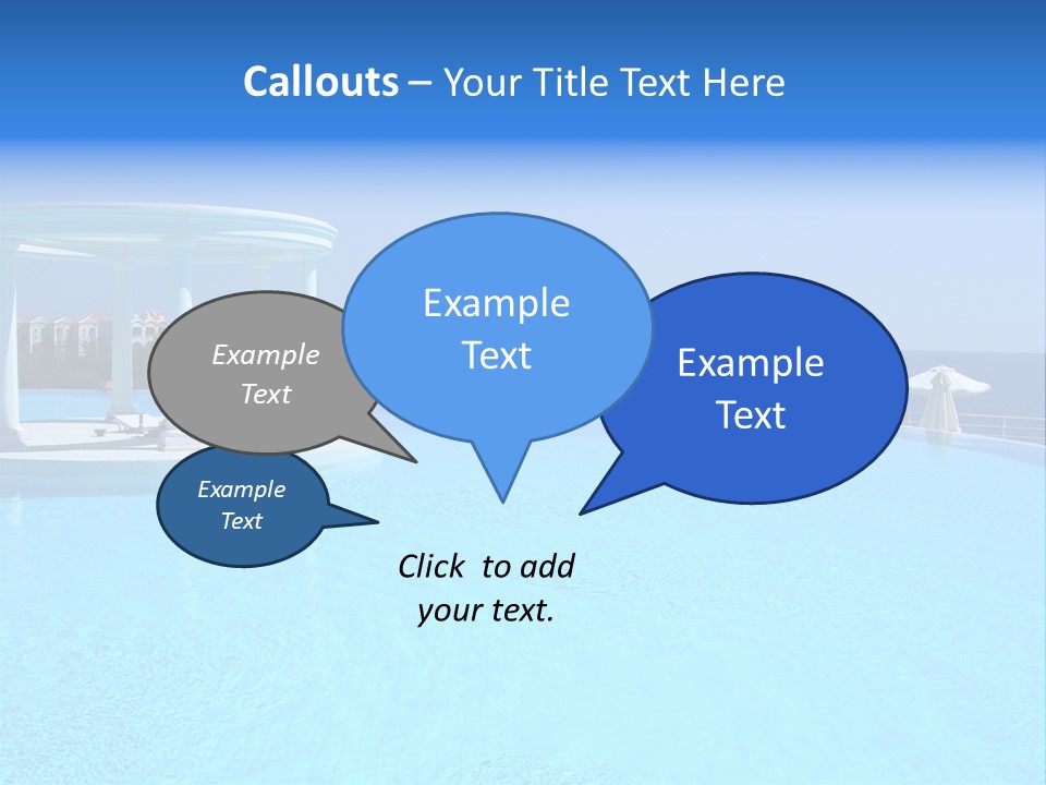 Vacances Paradis Mediterrann PowerPoint Template