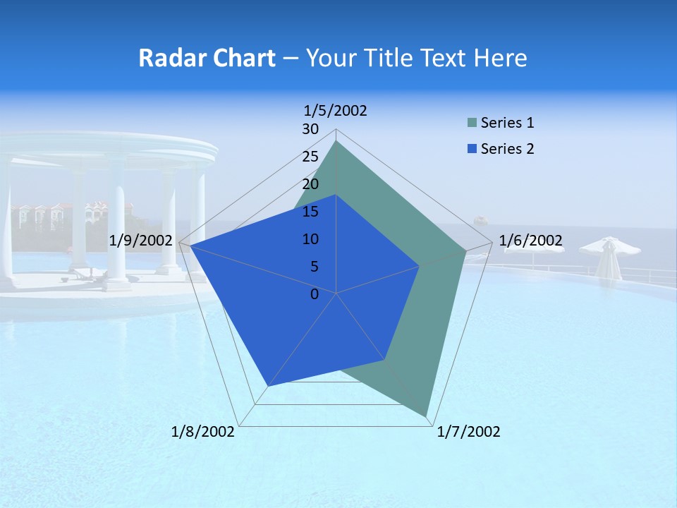 Vacances Paradis Mediterrann PowerPoint Template
