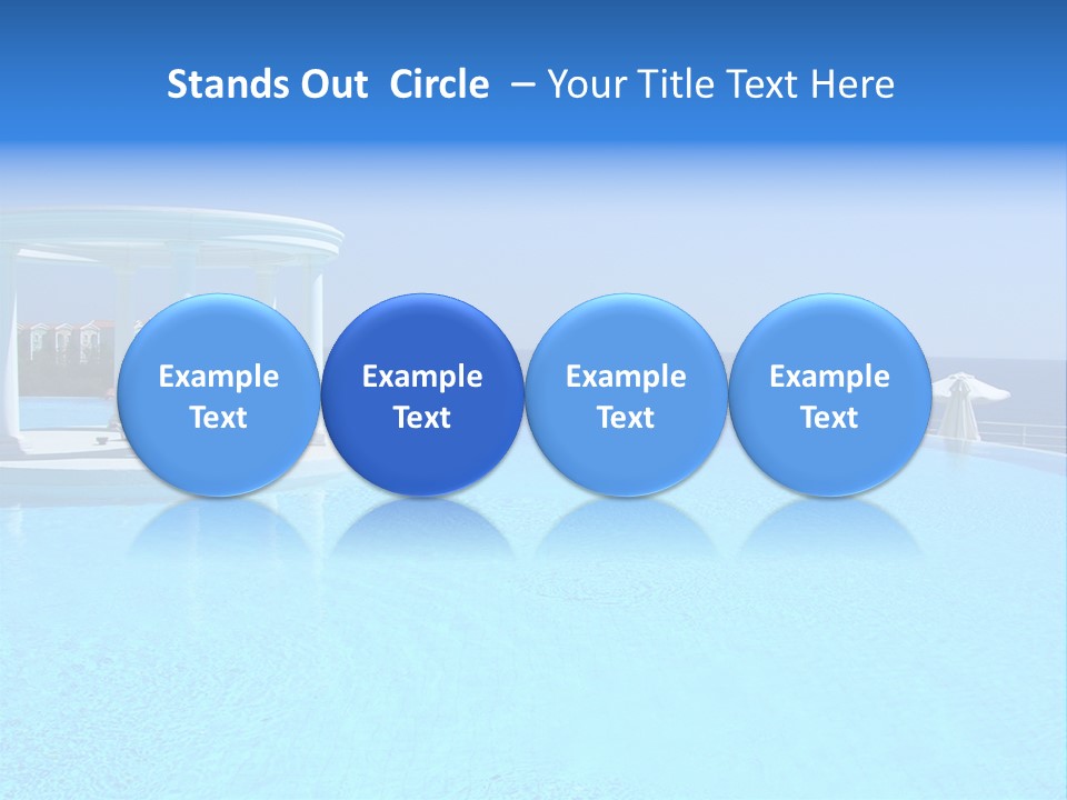 Vacances Paradis Mediterrann PowerPoint Template