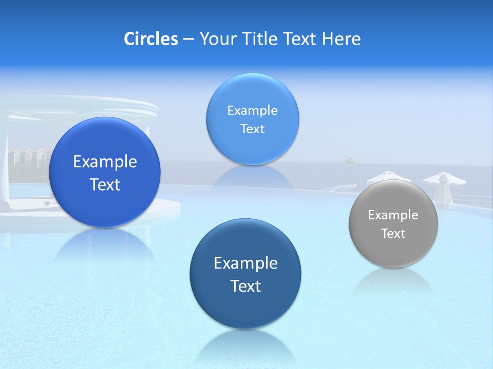 Vacances Paradis Mediterrann PowerPoint Template