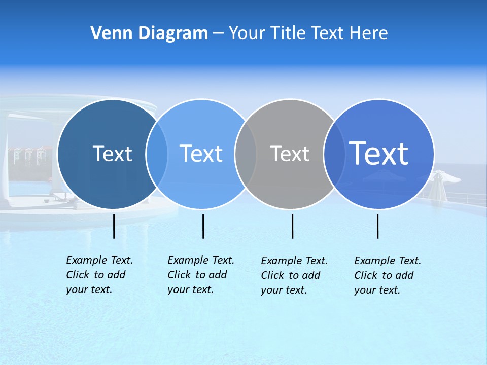 Vacances Paradis Mediterrann PowerPoint Template