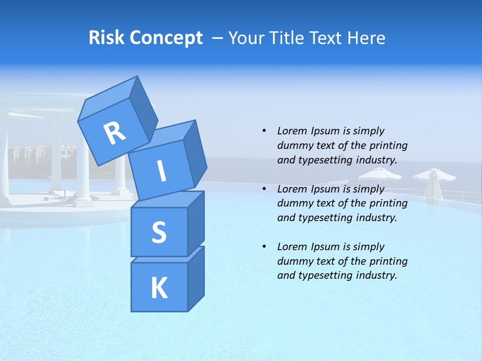 Vacances Paradis Mediterrann PowerPoint Template