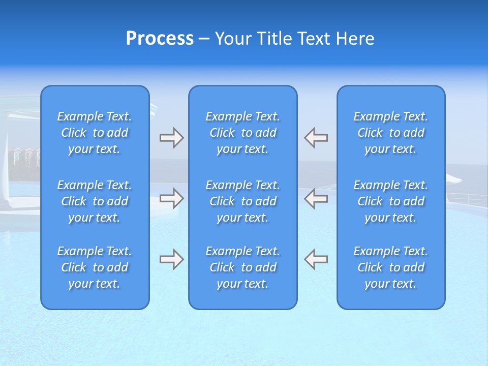 Vacances Paradis Mediterrann PowerPoint Template