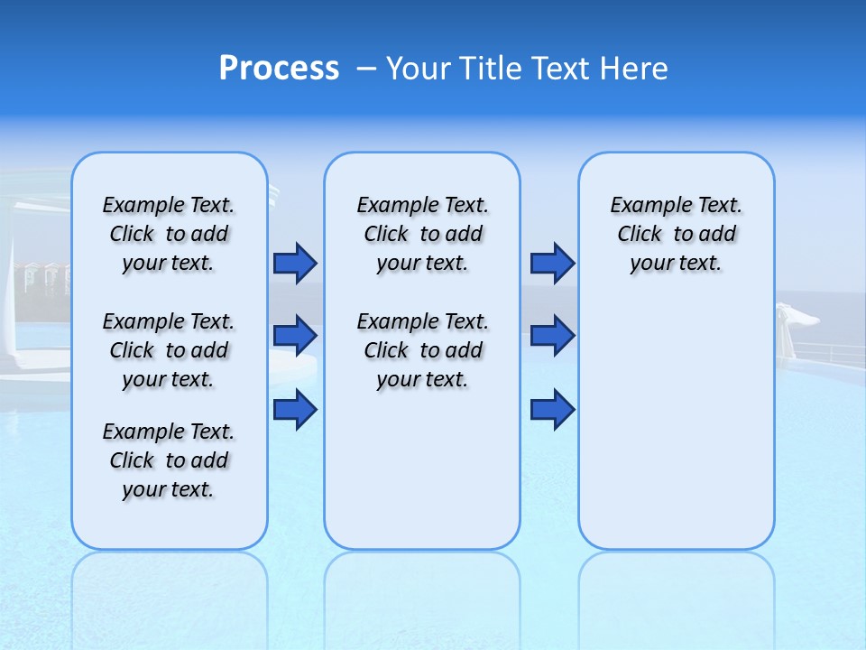 Vacances Paradis Mediterrann PowerPoint Template