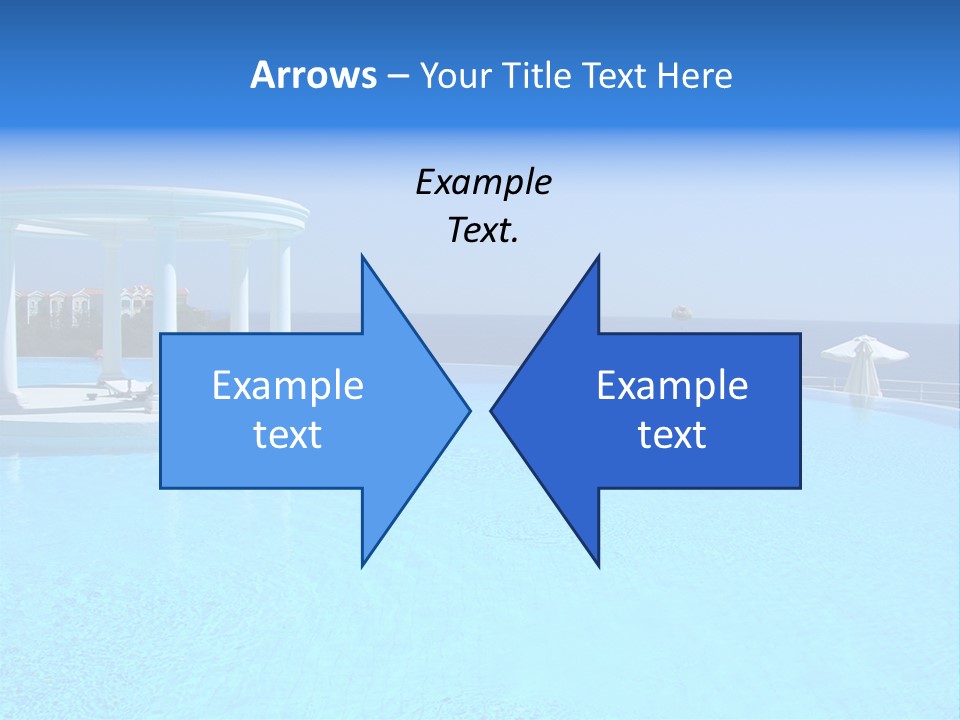Vacances Paradis Mediterrann PowerPoint Template