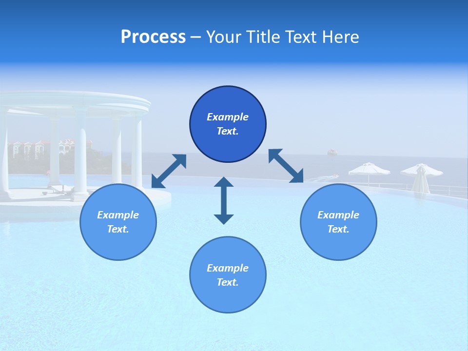 Vacances Paradis Mediterrann PowerPoint Template