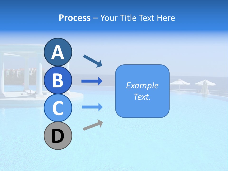 Vacances Paradis Mediterrann PowerPoint Template