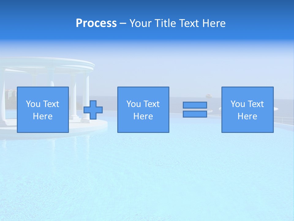Vacances Paradis Mediterrann PowerPoint Template