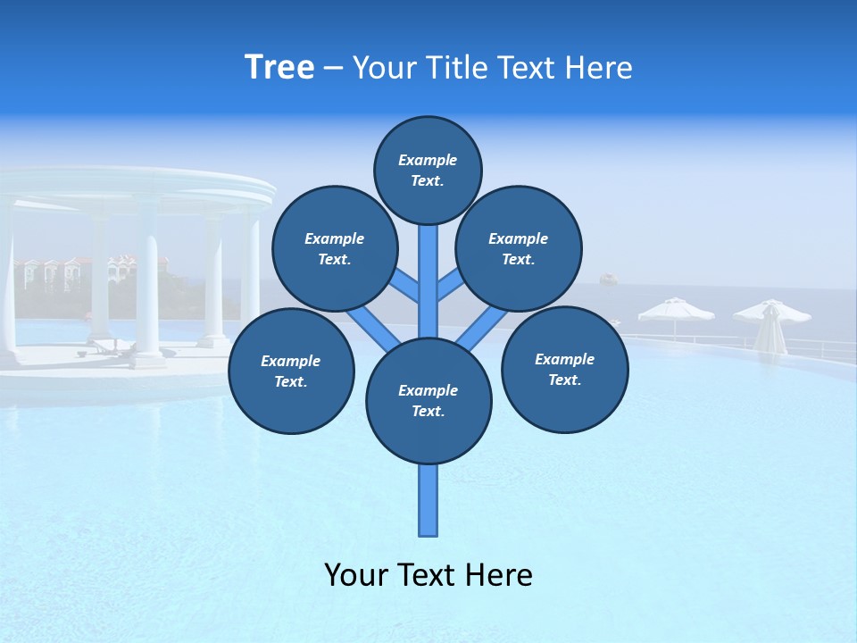 Vacances Paradis Mediterrann PowerPoint Template