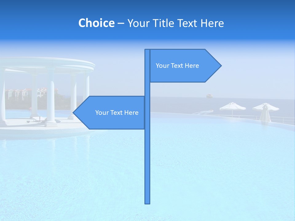 Vacances Paradis Mediterrann PowerPoint Template