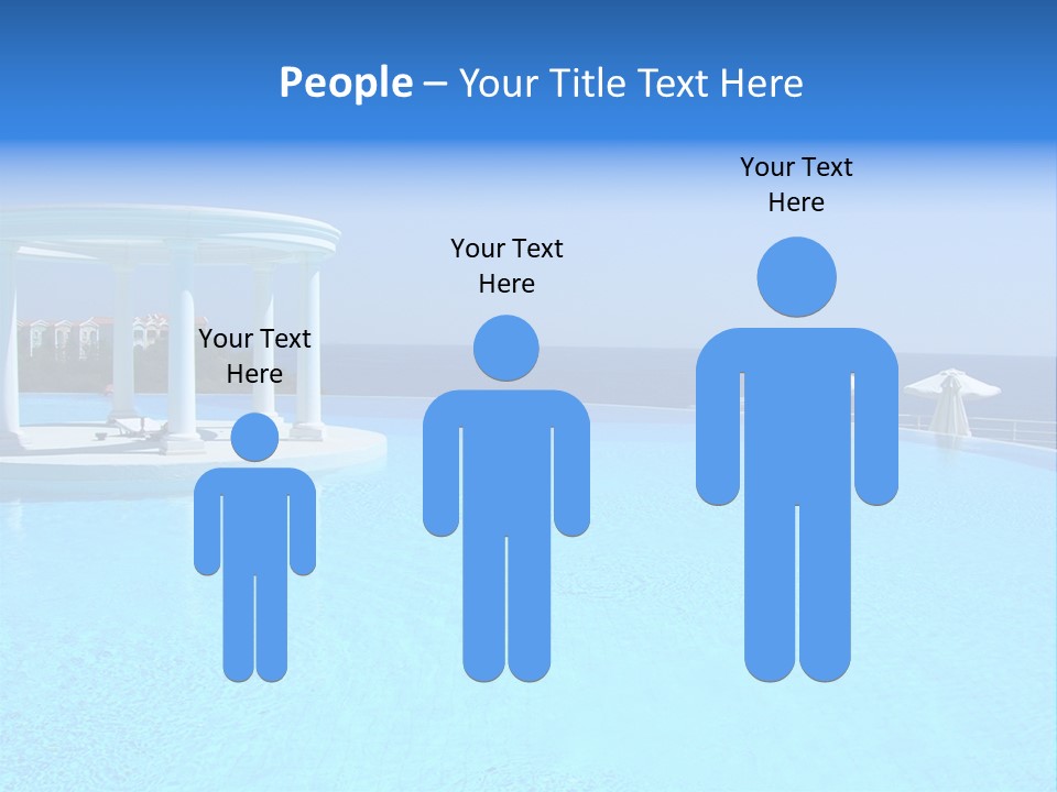 Vacances Paradis Mediterrann PowerPoint Template