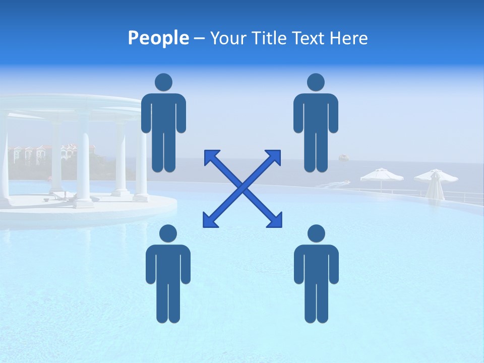 Vacances Paradis Mediterrann PowerPoint Template