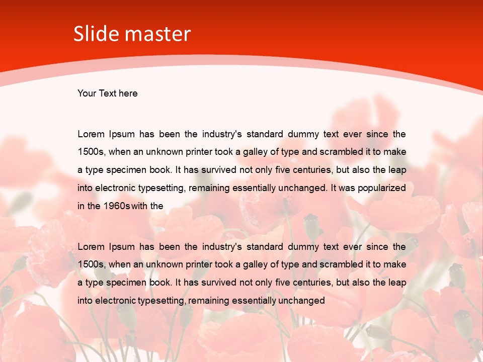 Season Background Heads PowerPoint Template