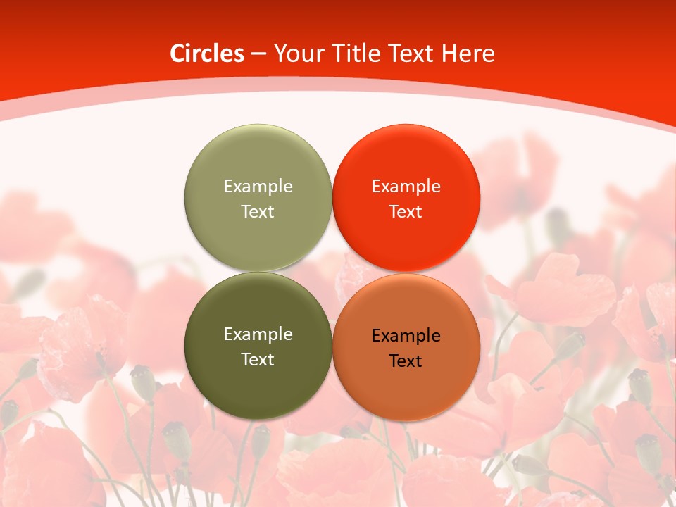 Season Background Heads PowerPoint Template