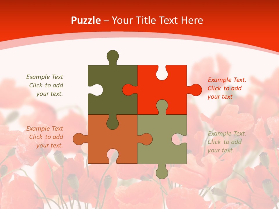 Season Background Heads PowerPoint Template