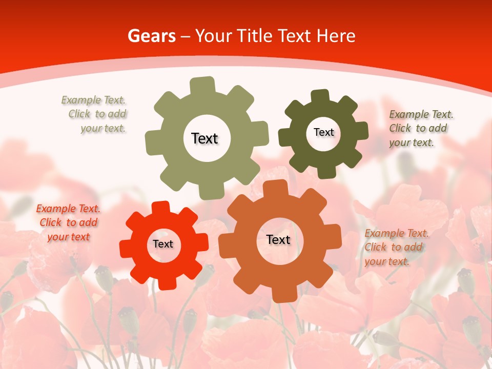 Season Background Heads PowerPoint Template