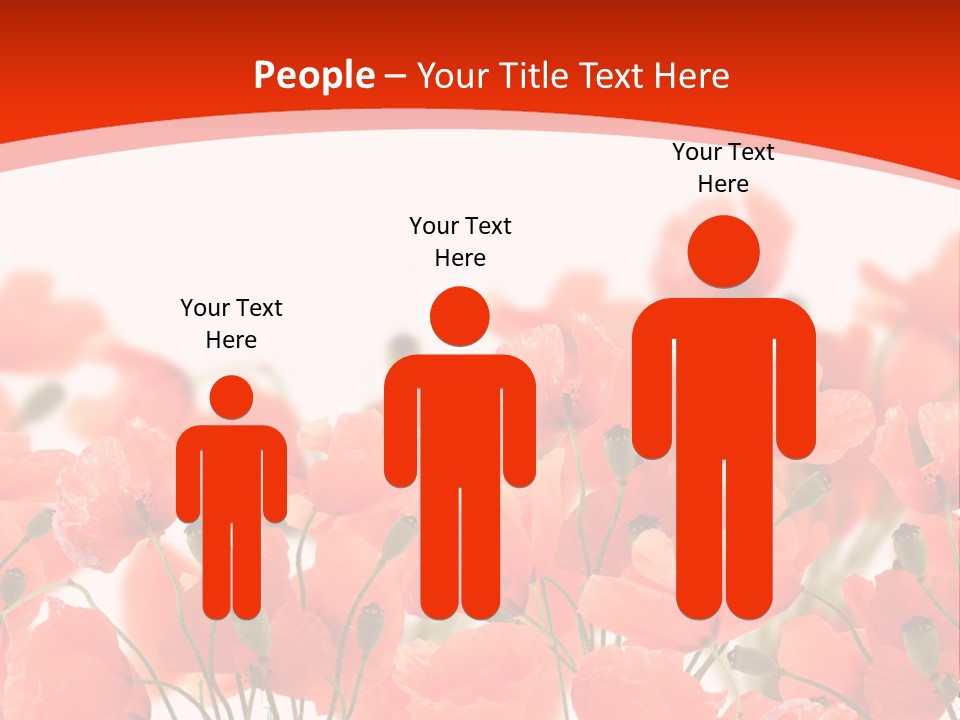 Season Background Heads PowerPoint Template