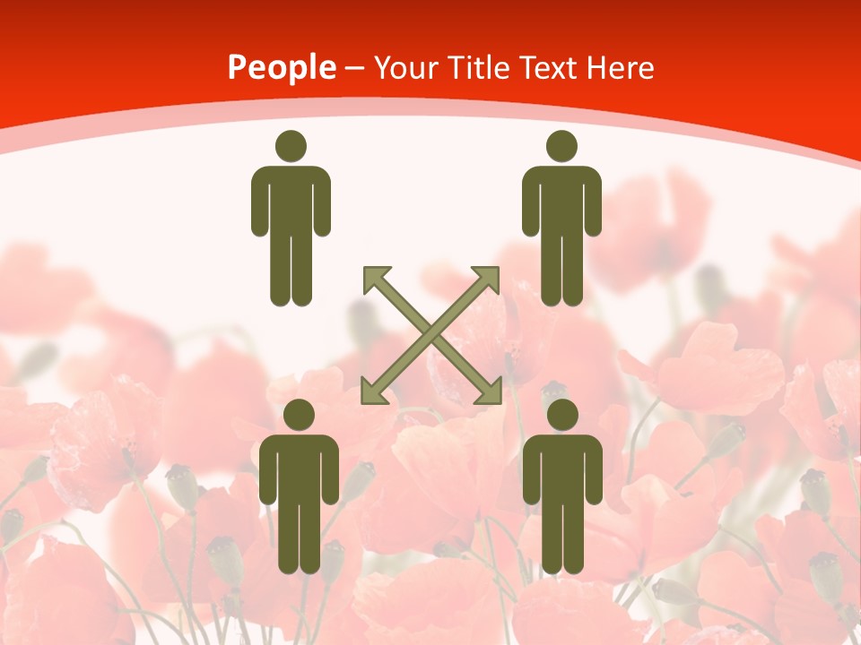 Season Background Heads PowerPoint Template