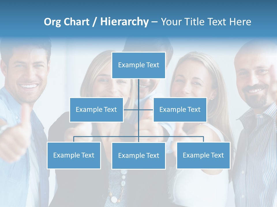 Male Blur Young PowerPoint Template