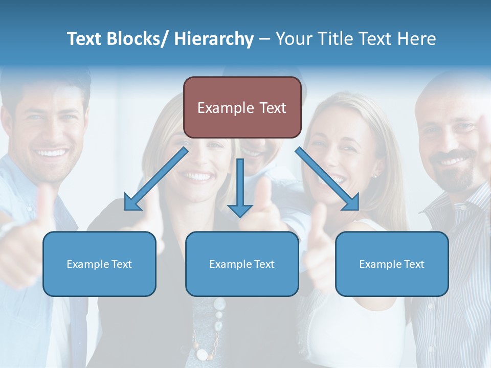 Male Blur Young PowerPoint Template