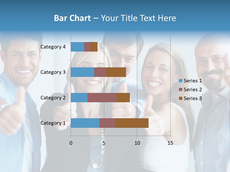 Male Blur Young PowerPoint Template