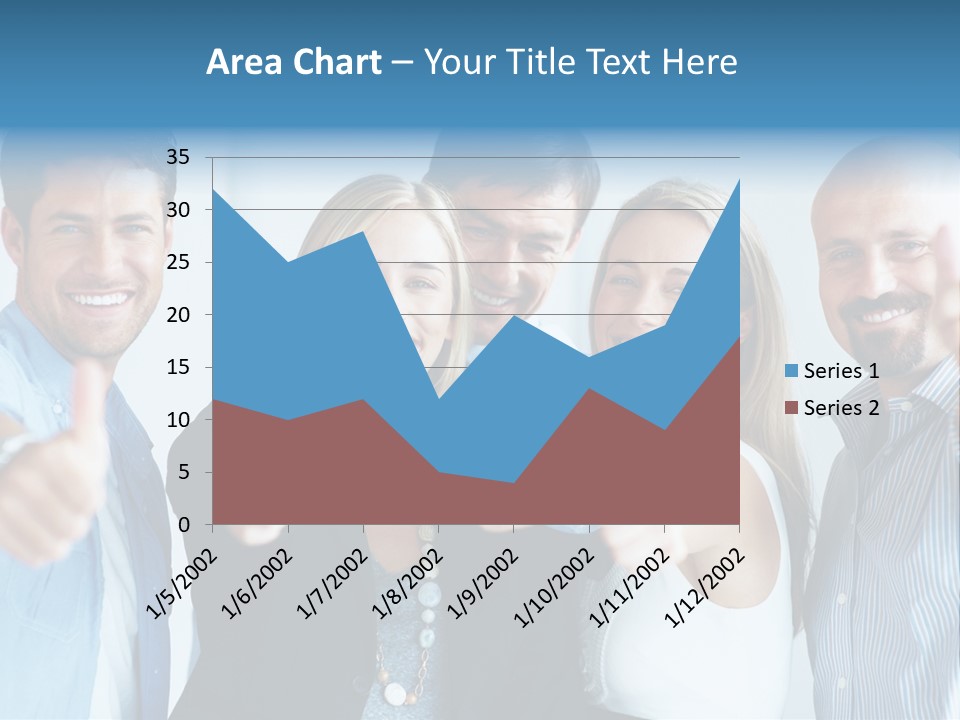 Male Blur Young PowerPoint Template