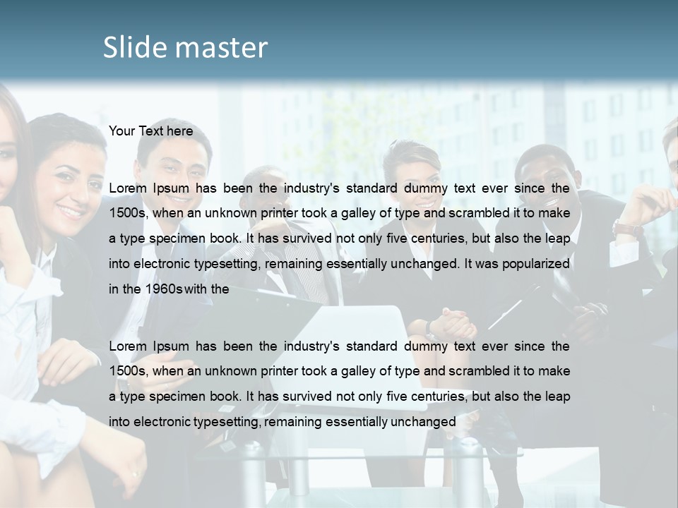 American Looking Beautiful PowerPoint Template