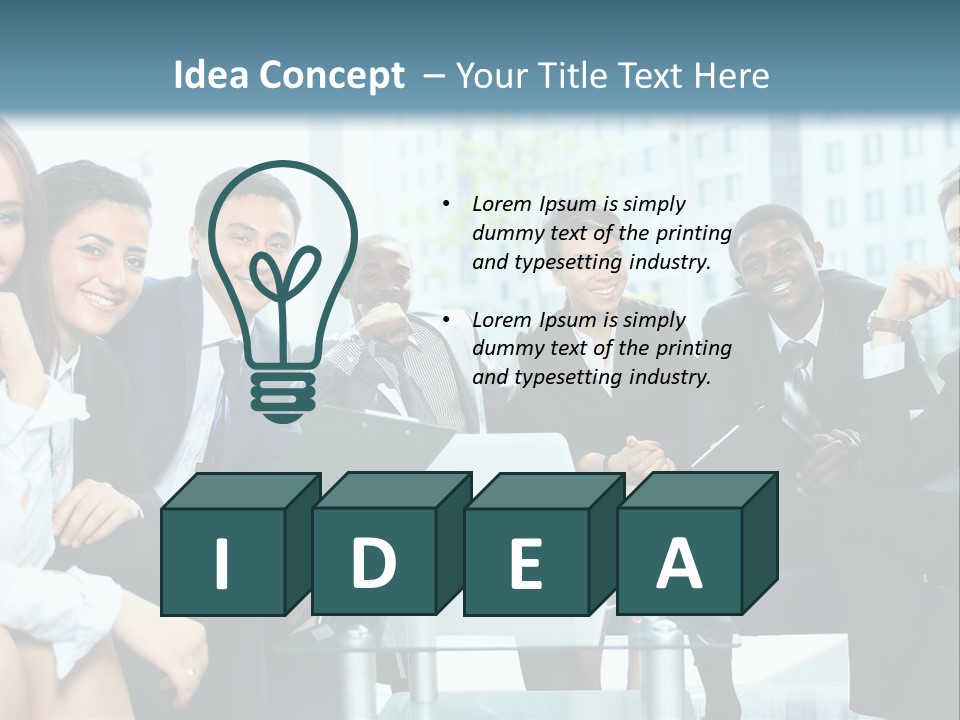 American Looking Beautiful PowerPoint Template