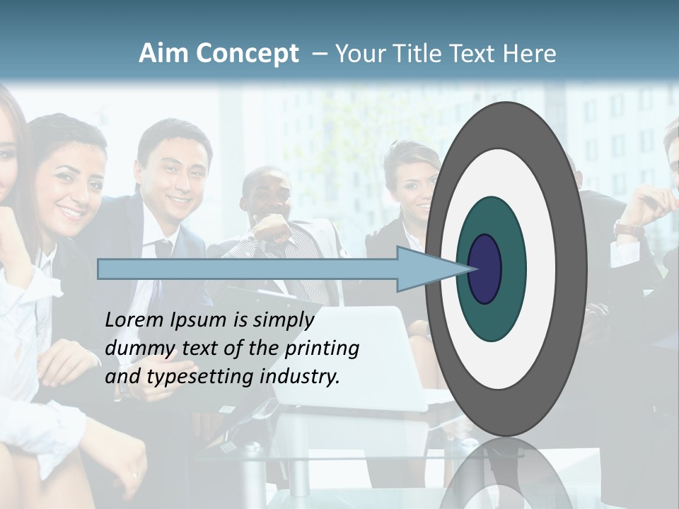 American Looking Beautiful PowerPoint Template