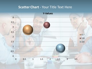 Team Colleague Looking PowerPoint Template