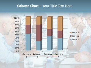 Team Colleague Looking PowerPoint Template