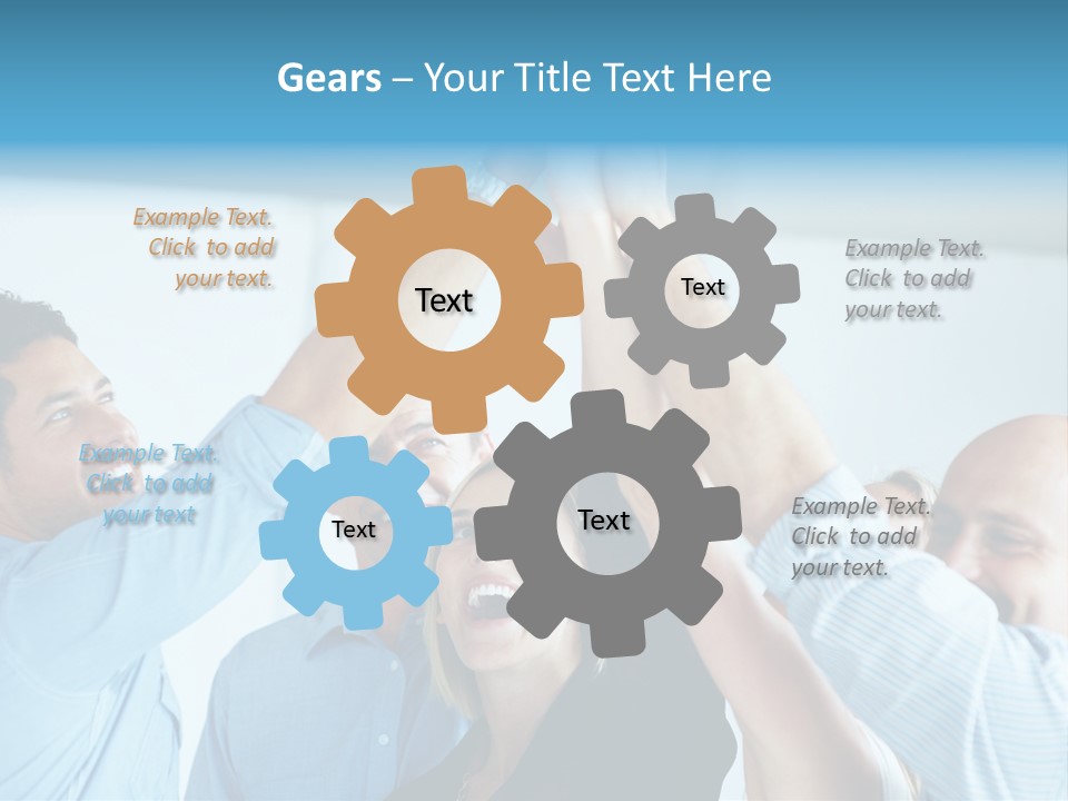 Guy Light Smiling PowerPoint Template