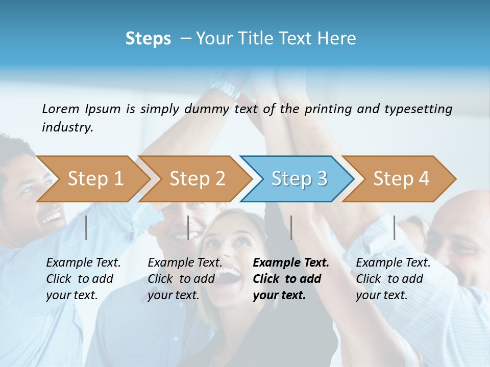 Guy Light Smiling PowerPoint Template